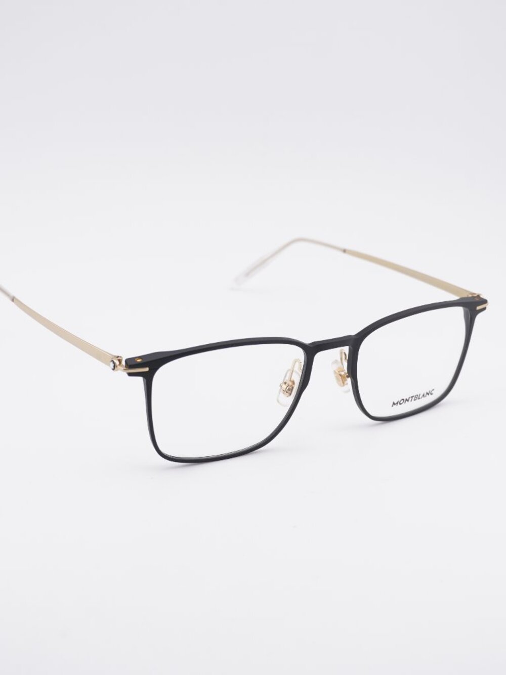Montblanc MB0193O 002 Eyeglasses Black 55mm Rectangle Frame